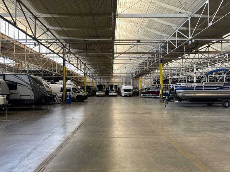 rvs and boats in storage
